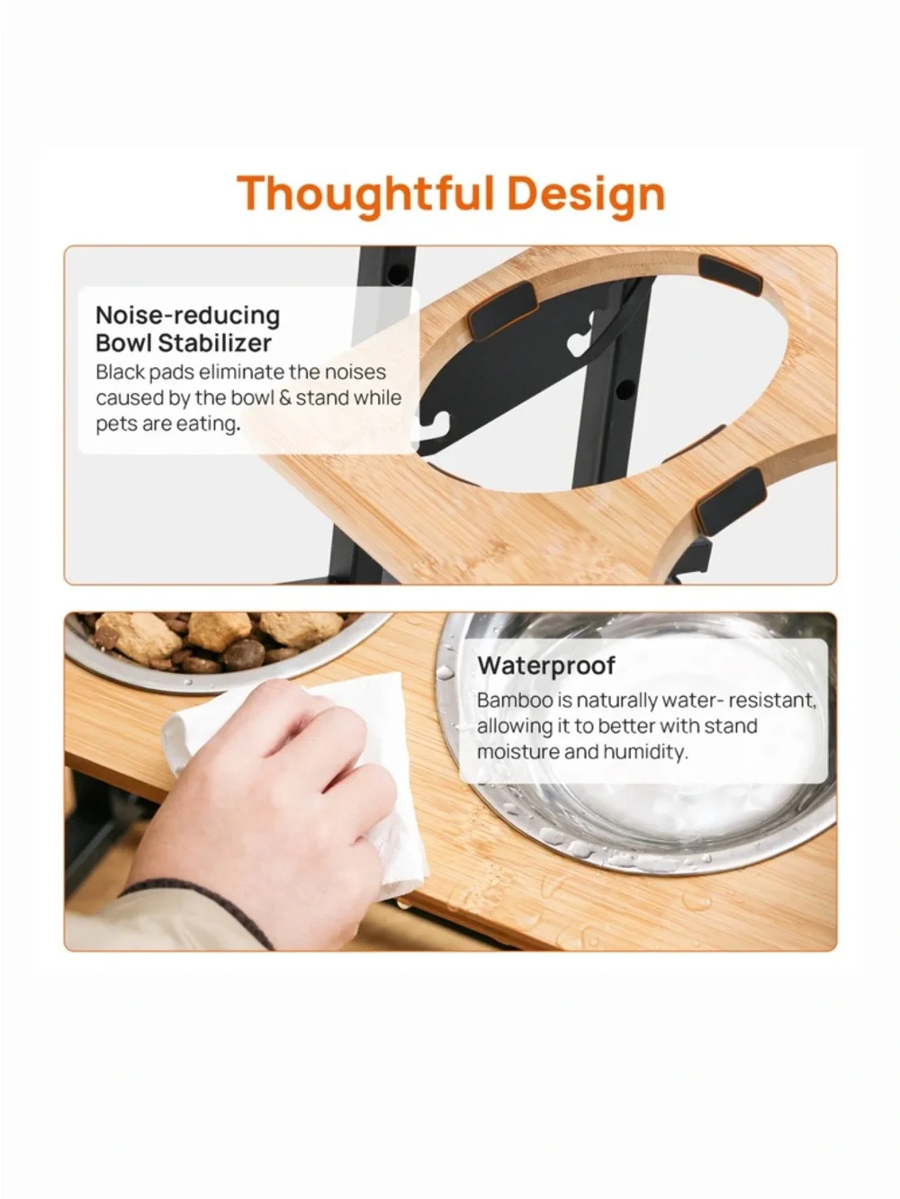 Adjustable Pet Bowl Stand